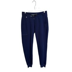 Figs Zamora‎ Scrub Jogger Bottoms Healthcare Navy Blue Size Small